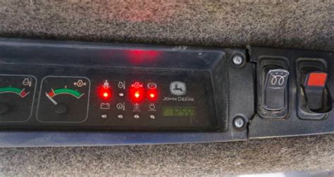 skid steer warning lights|john deere skid steer warning lights.